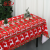 Christmas Tablecloth Chair Cover Restaurant Festival Disposable Tableclothes New Year Rectangular Camping Decoration Coffee Table Cloth Tablecloth