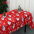 Cross-Border Christmas Holiday Tablecloth Waterproof Digital Printing Christmas Party Table Cloth Stain-Proof Rectangular Tablecloth