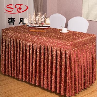 Wholesale Tablecloth Wedding Table Apron Wedding Stage Curtain Wedding Stage Skirt Wedding Props Stage