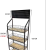 Snack Shelf Small Food Display Stand Bar Toast Rack Multi-Layer Stacked Cage with Wheels Storage Rack in Front of Cashier