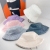 Plush Fisherman Hat Women's Winter Fashionable Warm Ear Protection Bucket Hat Temperament Wild Makes Face Look Smaller
