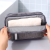 Striped Wash Bag New Large Capacity Dry Wet Separation Oxford Cloth Cosmetic Storage Bag Simple Travel Storage Bag