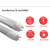KELANG T8 split LED lamp tube 1.2 meters 18W（For the Europe and America market  ）Certified by CE and ROHS