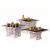 Metal Dessert Display Stands with Glass Top, Multi-Style Multi-Size Available, Professional Restaurant Utensils for Restaurants, Hotels, Buffet, Events, Parties, Weddings