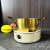 Gold Stainless Steel Yukihira Pan Korean Style Instant Noodle Pot Small Hot Pot Ramen Pot