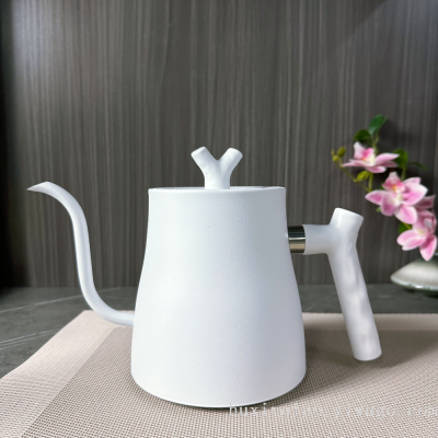 1.5 Liters 304 Food Grade Stainless Steel Kettle/Teapot, White, for Commercial and Household Use