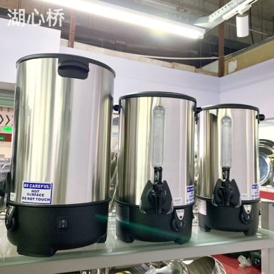 Double-Layer Stainless Steel Boiled Water Tank/Water Boiler/Coffee Boiler Dispenser, with Temperature Controller, Multiple Sizes & Volumes Available, for Hotels, Restaurants, Cafe, Milktea/Beverage Shops, Commercial Uses