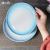 Gradient Blue Ceramic Round Plates, 9/10.5/12-Inch, Tablewares for Restaurants, Hotels, Parties, Events, Commercial Kitchen and Household Use
