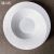White Ceramic 10-Inch Eddy Texture Plate, Spaghetti Plate/Bowl, Tableware/Diningware, Commercial Use for Restaurants, Hotels, Events, Parties, and Household Use