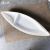 Plain White Ceramic Canoe-Shaped Plates with Two Compartments, 15.75-Inch & 17.75-Inch, for Restaurants, Hotels, Events, Parties, Commercial Kitchen, and Household Use