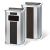 Multi-Style Stainless Steel Floor Ash Bucket Trash Can Flip Paint Hotel Hostel Club Commercial
