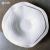Creative White Porcelain Whirl Texture Irregular Plates, 9-Inch & 11-Inch, Salad/Spaghetti/Pasta Plates, Ceramic Tableware for Hotel and Restaurant, Household Tablewares