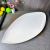 White Ceramic Extra-Large Size Leaf-Shaped Embossed Plates Platters, 21-Inch, 24-Inch, and 26-Inch, Professional and Creative Dinnerware for Hotels, Restaurants, Weddings, Parties, Events, Buffets