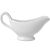 Classic White Ceramic Gravy Bowl, Porcelain Sauce Boat with Handle for Salad Dressing, Milk, Broth, Creamer, Gracy Jug, for Hotel, Restaurants, Commercial and Household Kitchen Use