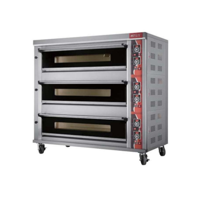 Classic Three-Layer Gas Oven, Baking Oven, Multi-Size Available, Professional Baking Equipment for Bakeries, Commercial Kitchens of Hotels, Restaurants, etc.