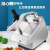 Commercial Multi-Functional Countertop Vegetable Cutter with Round or Semi-Round Hopper, Carrots/Cabbage/Onion/Potato/Petter Cutting Machine for Dicing, Shredding, and Slicing, Commercial Kitchen Food Preparation Restaurant Equipment and Appliances