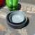 Melamine round Sauce Dish Double Color Saucer Plastic Seasoning Dish Imitation Porcelain Dish Hot Pot Tableware Oil Disc