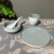 Hotel Supplies Melamine Tableware Imitation Porcelain Soup Bowl Plastic Cup Plate Restaurant Plate Commercial Rice Bowl