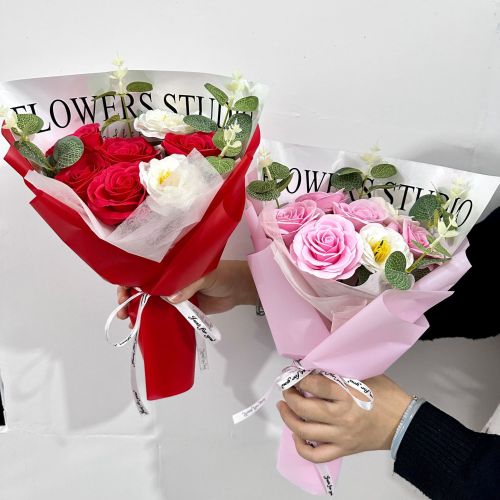 七夕情人节礼物韩式苏醒玫瑰花束送女朋友生日礼物送闺蜜节日礼品