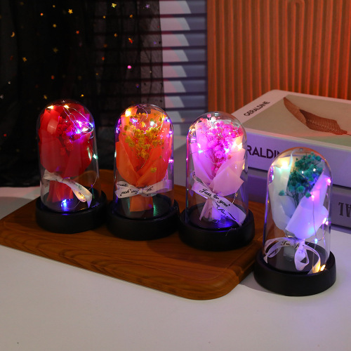 生日礼物女生满天星灯罩七夕情人节送女友发光满天星灯罩摆件批发