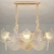 LED Led Large Clear Light Luxury Chandelier Restaurant Room Inventory