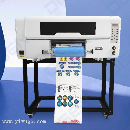 a3 crystal label printing film integrated machine crystal label cold transfer label printer double head uv printer