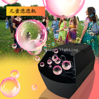 Amazon Cross-Border Electric Suitcase Bubble Machine Children's Toy Automatic Bubble Wedding Stage Bubble Props