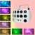New Style Room Light Rotating Colorful Headlamp Strobe Butterfly Laser Light Bar Ktv Disco Sound-Controlled Flash Light