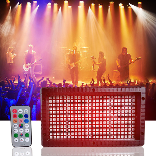 厂家直销 288颗LED全彩频闪灯包房KTV酒吧舞台灯声控灯闪光灯批发