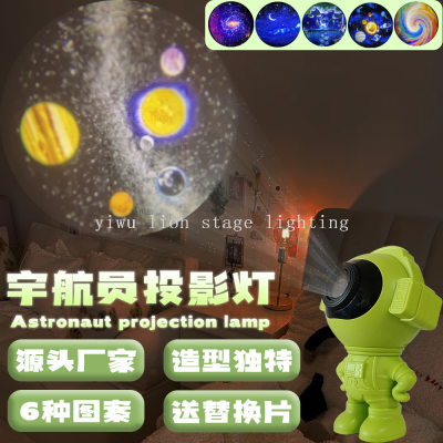 Astronaut Card Projection Lamp Various Patterns Small Night Lamp Christmas Halloween Day Ambience Light Birthday Gift