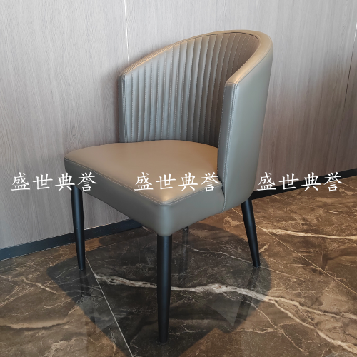 jiaxing seafood hotel modern electric dining table and chair open-end restaurant small compartment light luxury chair italian simple chair