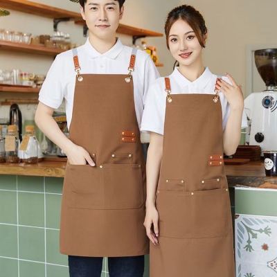 Apron Kitchen Apron Chef Apron Restaurant Ding Room Coffee Shop Fast Food Restaurant Canteen Catering Work Clothes