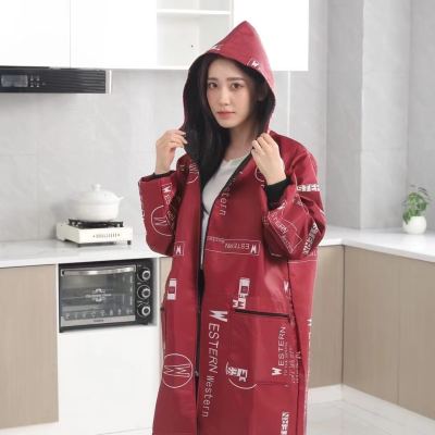 Fashion Casual Trend Korean Style Slim Fit Slimming and Velvet Padded Waterproof Smock Coat Warm High-End Clothes Overcoat