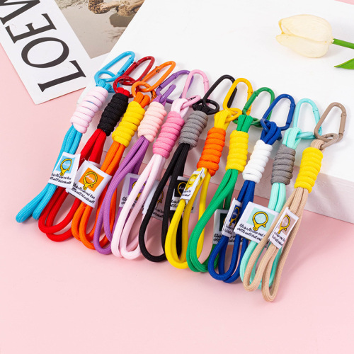 手机壳挂绳 户外背包挂件织标DIY配件水杯手拎挂绳抖音跨境热销爆