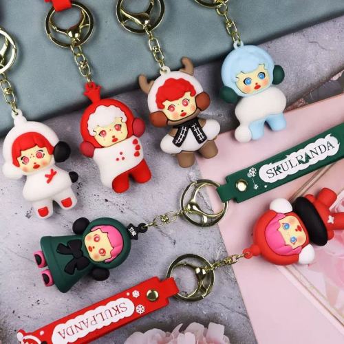 网红爆款冬日乐章盲盒娃娃小挂件玩偶挂件包包小挂饰批发