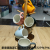 Jingdezhen Chang Rack Ceramic Cup Coffee Cup Milk Cup Breakfast Cup Gold-Plated Coffee Cup Mug