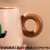Jingdezhen Ceramic Cup Milk Cup Breakfast Cup Internet Celebrity Cup Afternoon Tea Cup Mug Kitchen Supplies