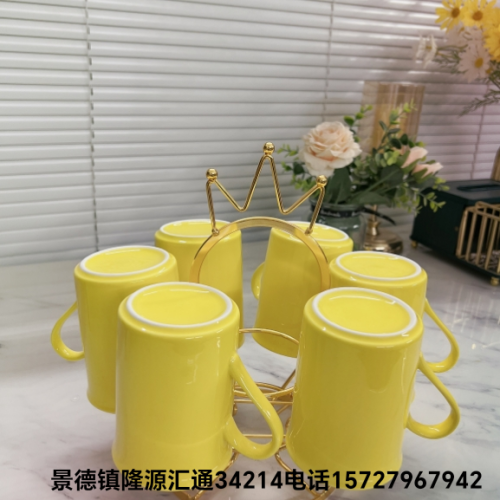 jingdezhen ceramic cup coffee cup drinking cup mug european coffee cup internet celebrity cup