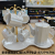 Jingdezhen Ceramic Water Set Set European Water Containers Teapot Set Ceramic Pot Ceramic Plate