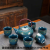 Jingdezhen Ceramic Tea Set Kung Fu Tea Set Loop-Handled Teapot Tea Set Teapot Set