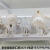 Jingdezhen Ceramic Water Set Set Teapot Set European Water Containers Wedding Supermarket with Tray Rotatable