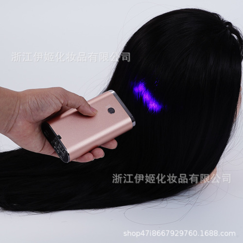 UV光嫁接UV接发灯睫毛嫁接紫光LED固化灯睫毛胶固化美容手持灯