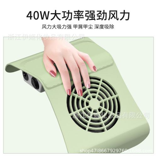 美甲吸尘器指甲粉尘收集机新款静音美甲集尘器日式美甲店吸尘机