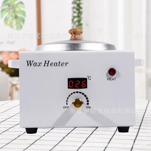 新品不锈钢面显示双炉蜡加热器蜜蜡脱毛蜡豆机手蜡机美容脱毛仪