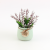 Factory Wholesale Small Flower Artificial Flower Ceramic Potted Plant Home Interior Decoration Desktop Simulation Greenery Bonsai Fake Flower