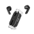 Foreign Trade Hot Sale Transparent Digital Display Large Power A09 Bluetooth Semi-in-Ear Gaming Headset for E-Sports