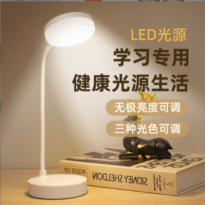 Led Learning Special Eye Protection Desk Lamp Cross-Border Usb Night Light Student Desktop Creative Reading Charging
