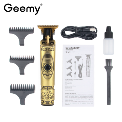 Geemy6721 Oil Head Electric Clipper Retro Electric Hair Clipper Cross-Border Carving Hair Salon T0 Electrical Hair Cutter
