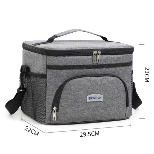 跨境热销25L保温包户外大号野餐包斜挎牛津布保温袋车载peva冰包