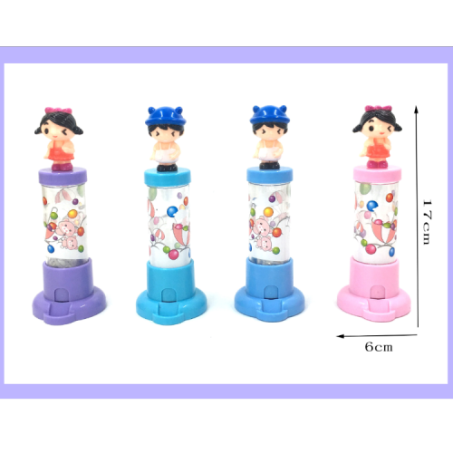 儿童卡通扭糖机带灯光玩具糖果零食摇奖机节日礼物